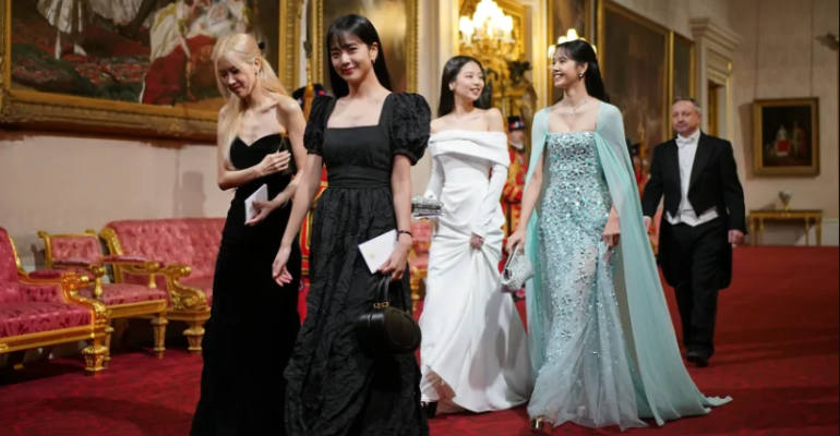 BLACKPINK look like princesses at the Korea-UK State Banquet hosted by King Charles